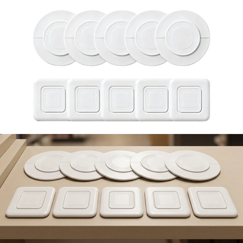 Air Conditioner Wall Hole Decorative Cover Plate Waterproof Wall Pipe Hole Sealing Cap Household AC Installation Decor