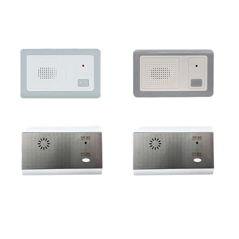 

Hospital emergency caller walkie-talkie system, nursing home ward bedside bathroom mergency extension panel