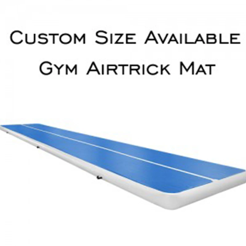 Inflatable Gymnastics Air Track Tumbling Mat Airtrack Floor Mat 5m Trampoline With Electric Air Pump for Home Use