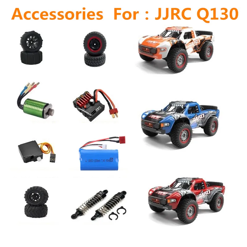 

JJRC Q130 RC car Battery 7.4V 1500mAh / 3000mAh Lipo Battery Q130 Rc Car Spart Battery