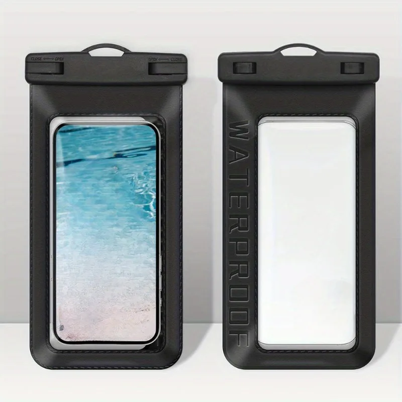 1 Stück Transparente Wasserdichte Handytasche Große Allzweck-Tauch- und Schwimmtasche für Thermalquellen Smartphone Wasserdichte Tasche – Detail 7