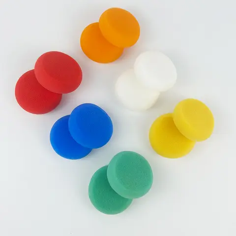 Traje para KOSS Porta pro almohadillas para auriculares KSC35 KSC75 KSC55 Sporta pro SP almohadillas para los oídos cojines coloridos cubierta de espuma para los oídos tamaño 50mm