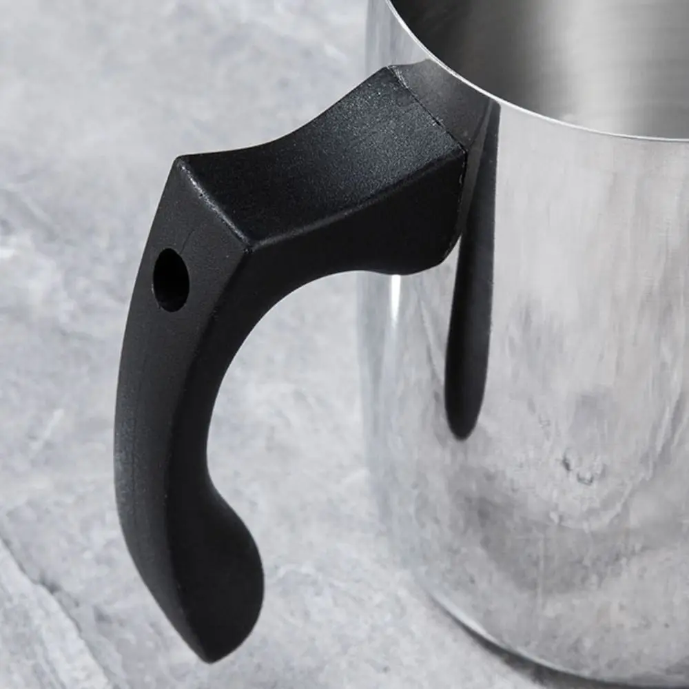 

Stainless Steel Milk Frother Jug Anti-scalding Handle Pointed Diversion Port Latte Coffee Cup 350/600/1000ML with Scale