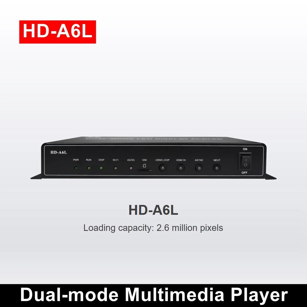 HD-A6L Asynchronous And Asynchronization Full Color LED Video Dislay Control Box With WIFI