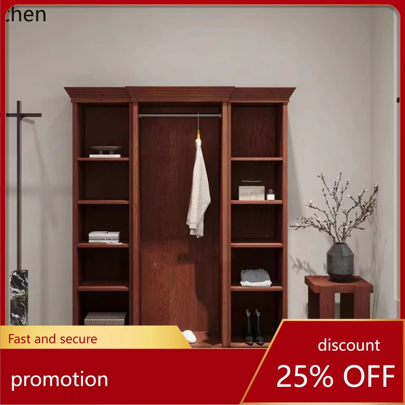 ZML Clothing Store Shelf Display Cabinet Product Display Cabinet Display Rack Wardrobe
