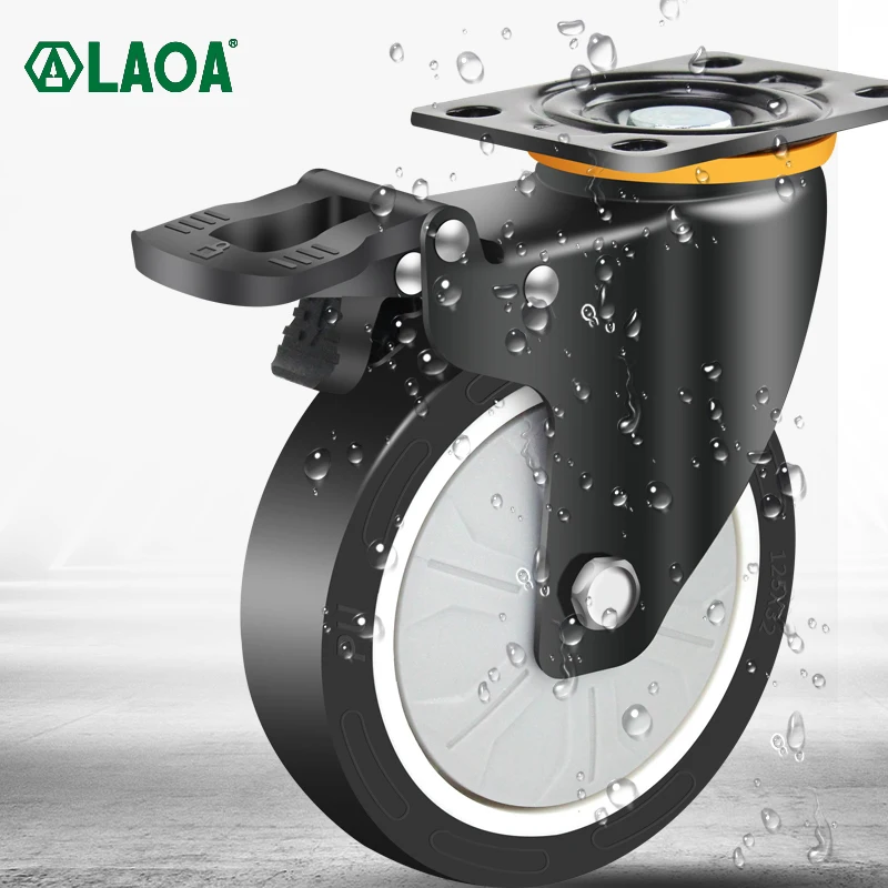 LAOA Hanging board tool cart Three layer trolley Tool storage cart Metal Tool Cart on Wheels With side hanging plate