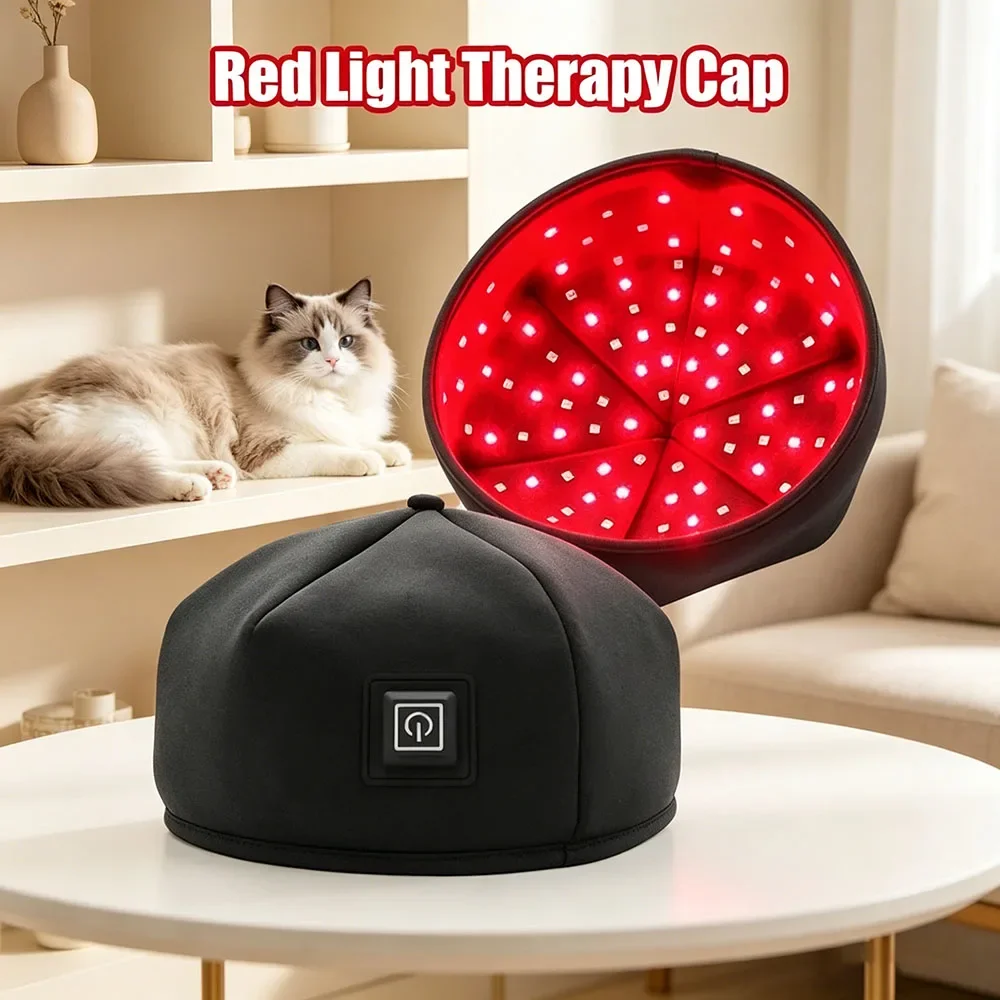 

2025 Trendy Red Light Therapy Helmet 660nm 830nm Near Infrared Laser Hair Regrowth Cap Hair Loss Treatment