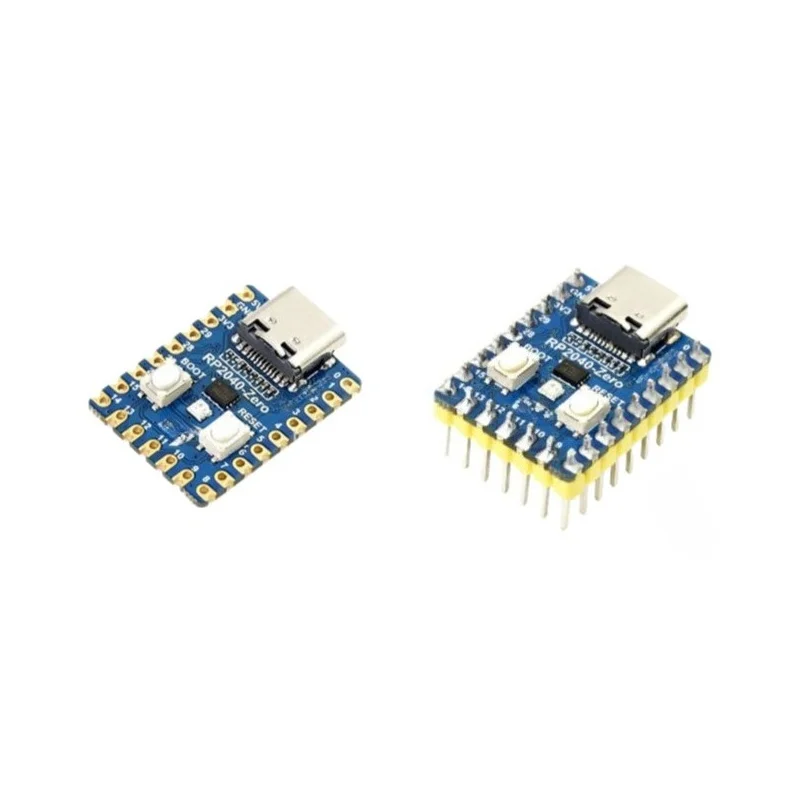 rp2040-zero-超小型開発ボード-デュアルコア-133mhz-2mb-フラッシュ-キャステル化モジュール-smd-type-c-iot-向け