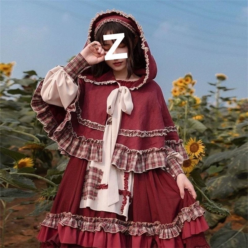 فساتين لوليتا Y2K فساتين زفاف حلوة JSK بحزام لطيف للخريف والشتاء حلوة على شكل حرف a لوليتا الزي فساتين عروس على شكل زهرة كاواي جديدة #3