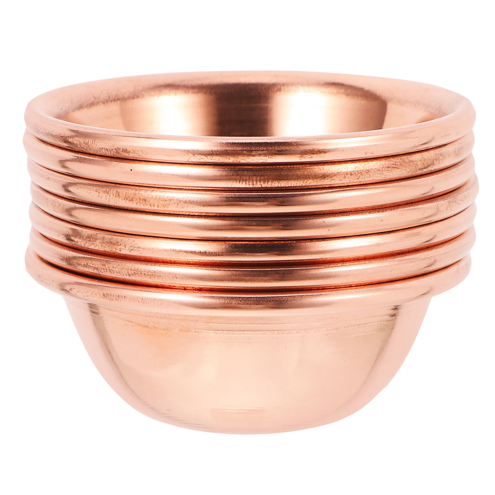 

7Pcs Brass Offering Cup Meditation Yoga Bowl Tibetan Buddhist Water Cup for Temple Home Decor Worship Accessories
