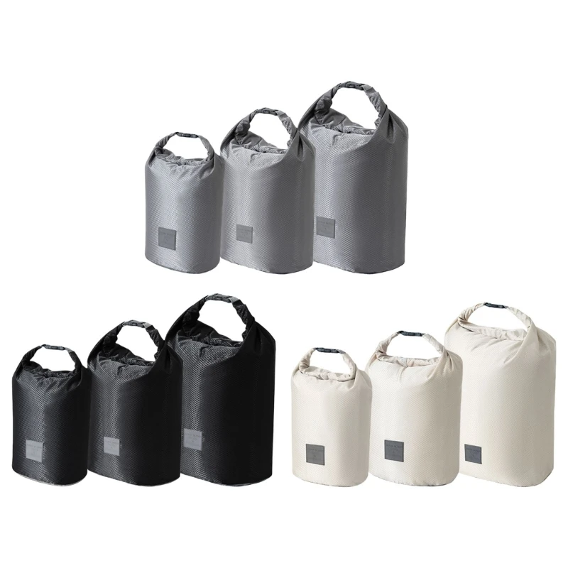 

Ультрасорный набор сухой сухой сумки из 3 для турирования водонепроницаемых и прочных полиэфирных материалов для кемпинга и