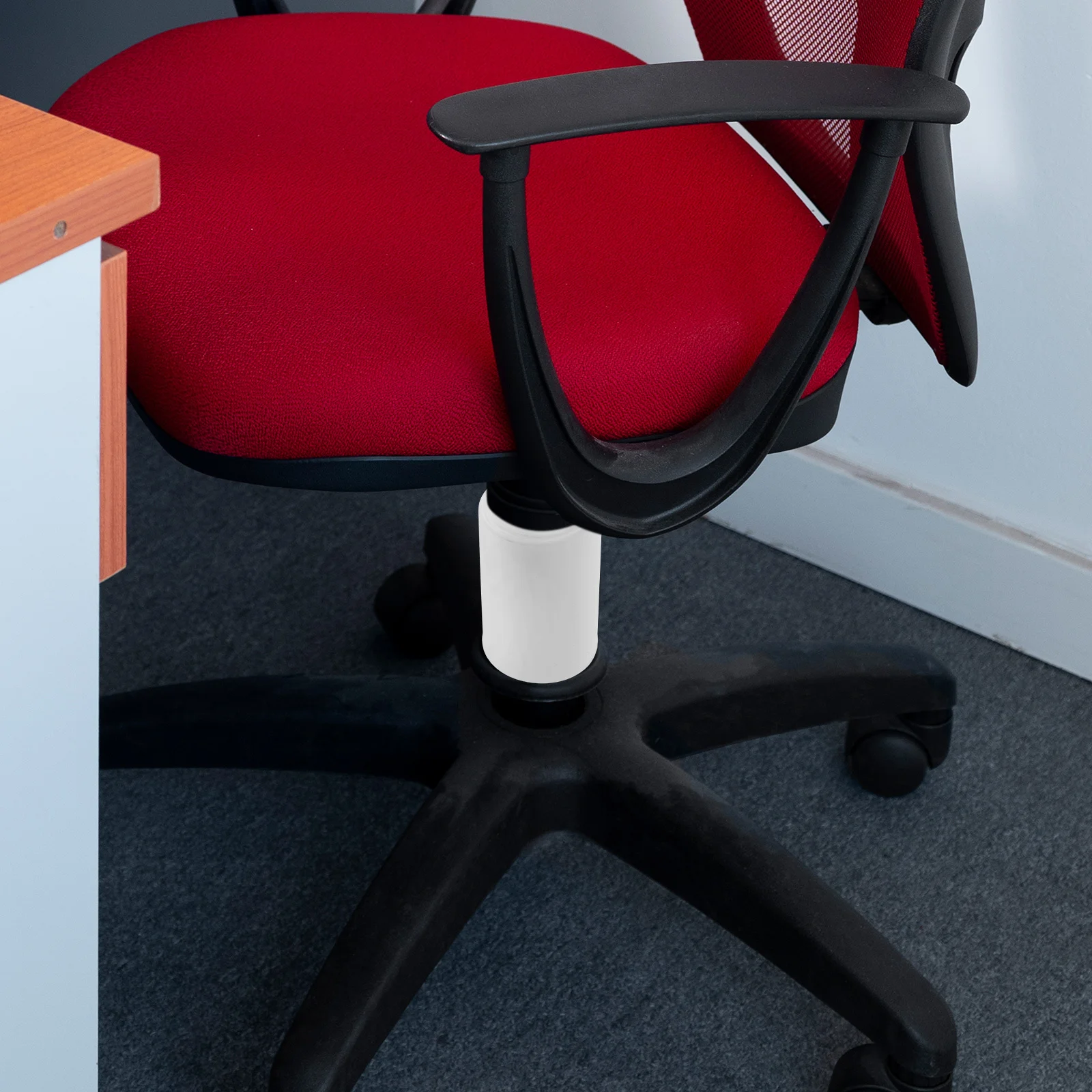 

4 pcs Gas Lift Dust Covers For Office Chair Antislip Threesection Rotation Cylinder Protective Sleeve Replacement Parts Chair