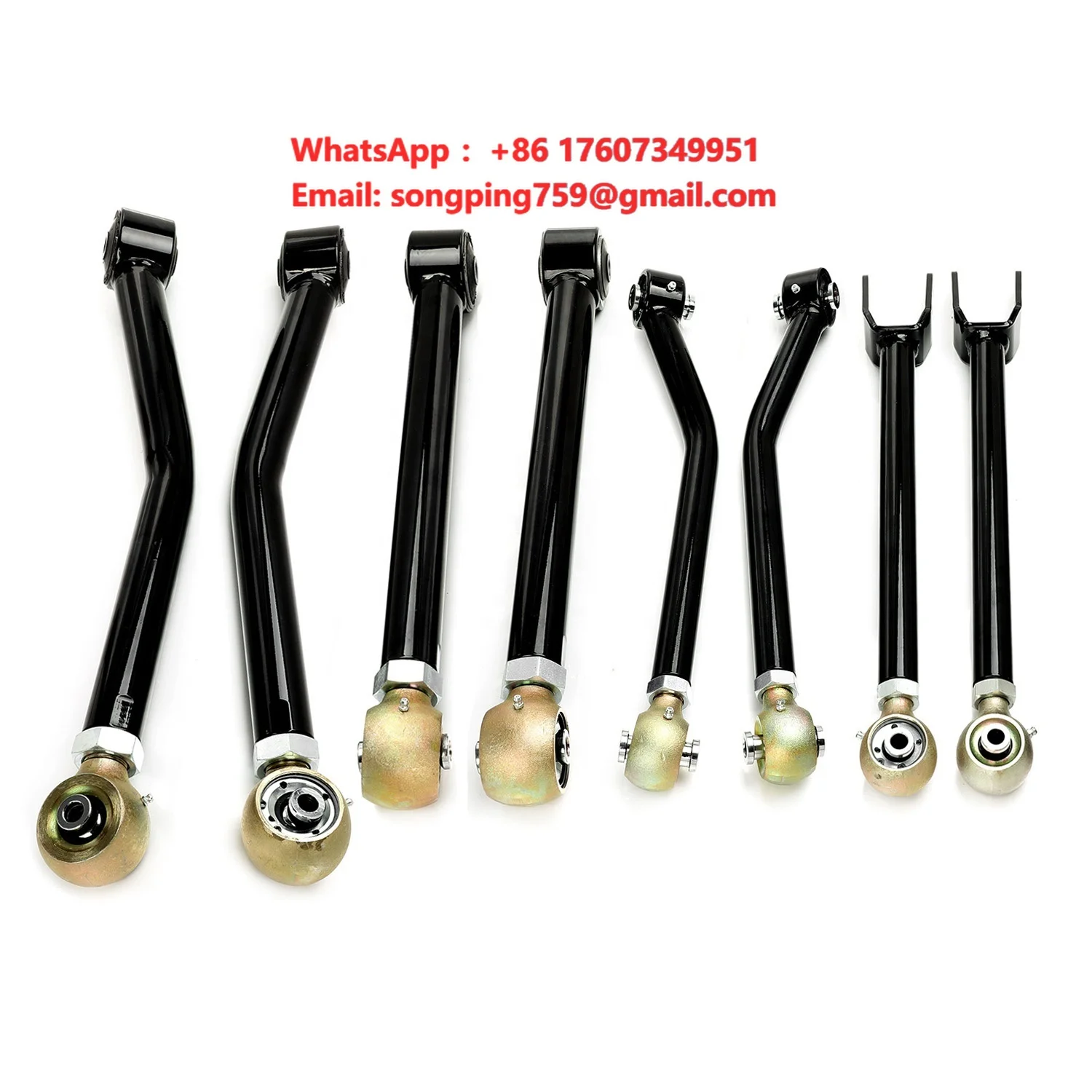 Car Parts Adjustable Front and Rear Short Control Arms for Jeep Wrangler JK  2007-2018 3