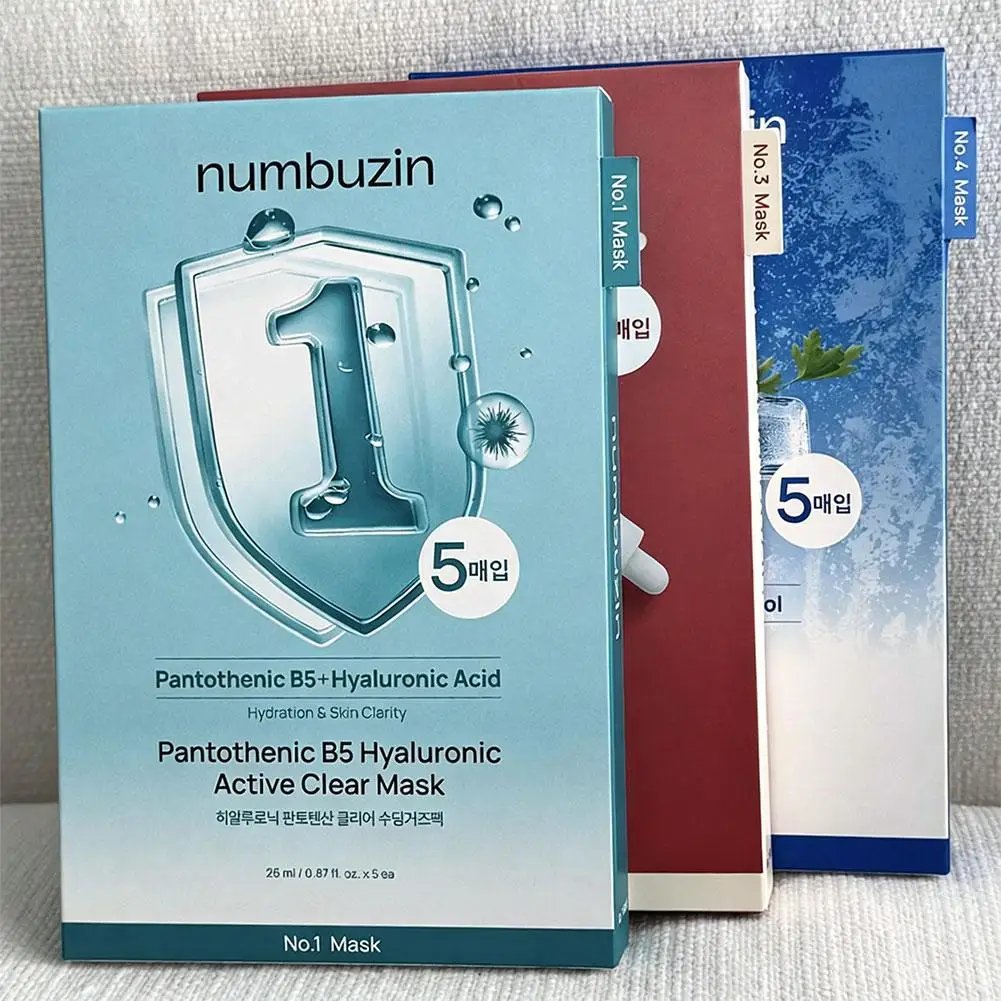 Numbuzin 1/2/3/4/5/9 Nad+ Soothing Pore Mask Facial Masks Soothing Pore Cleansing Mask Lift And Firm Full Face Mask