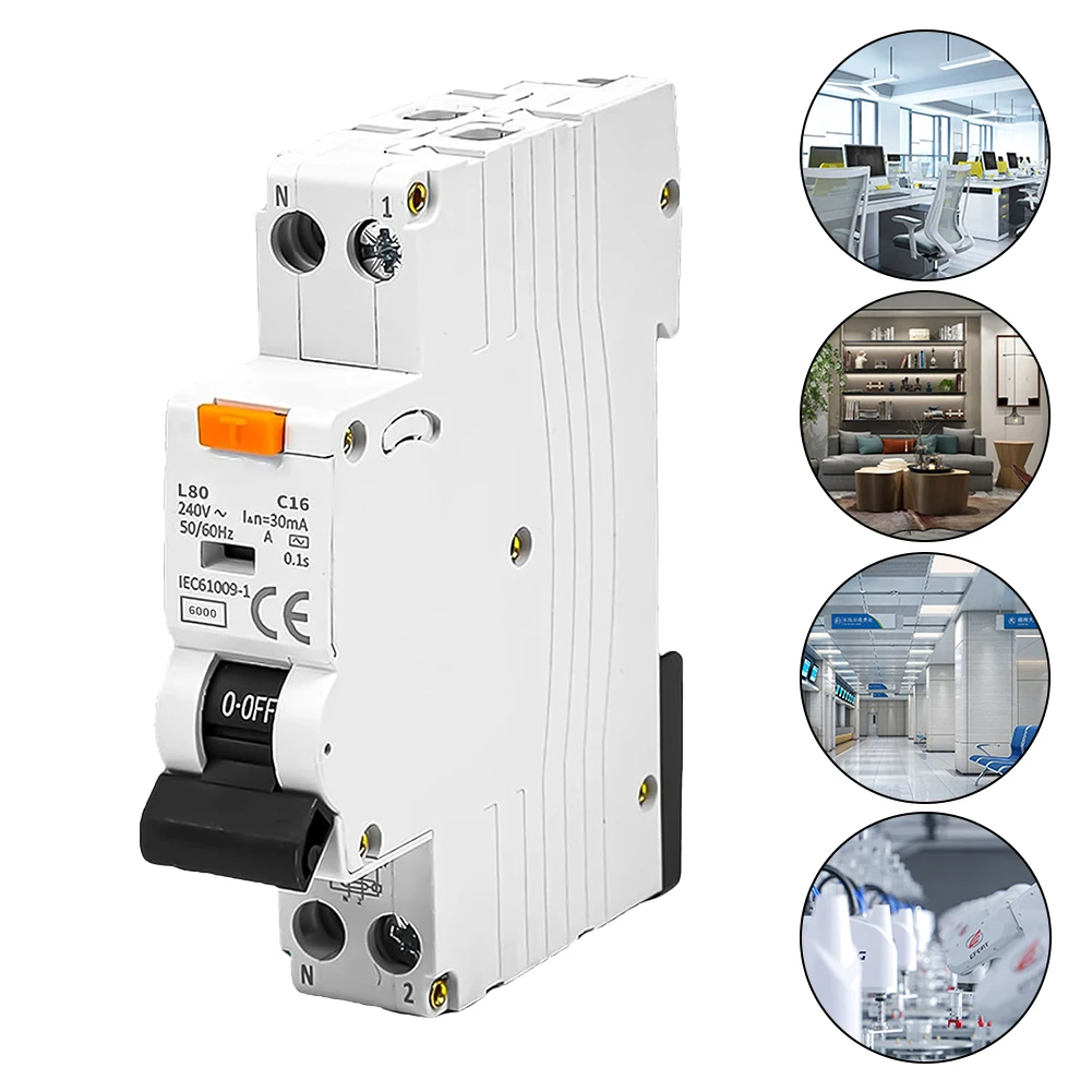 قاطع الدائرة الحالي المتبقي 16 أمبير من FILS رد فعل سريع للحماية المحسنة في التركيبات الكهربائية