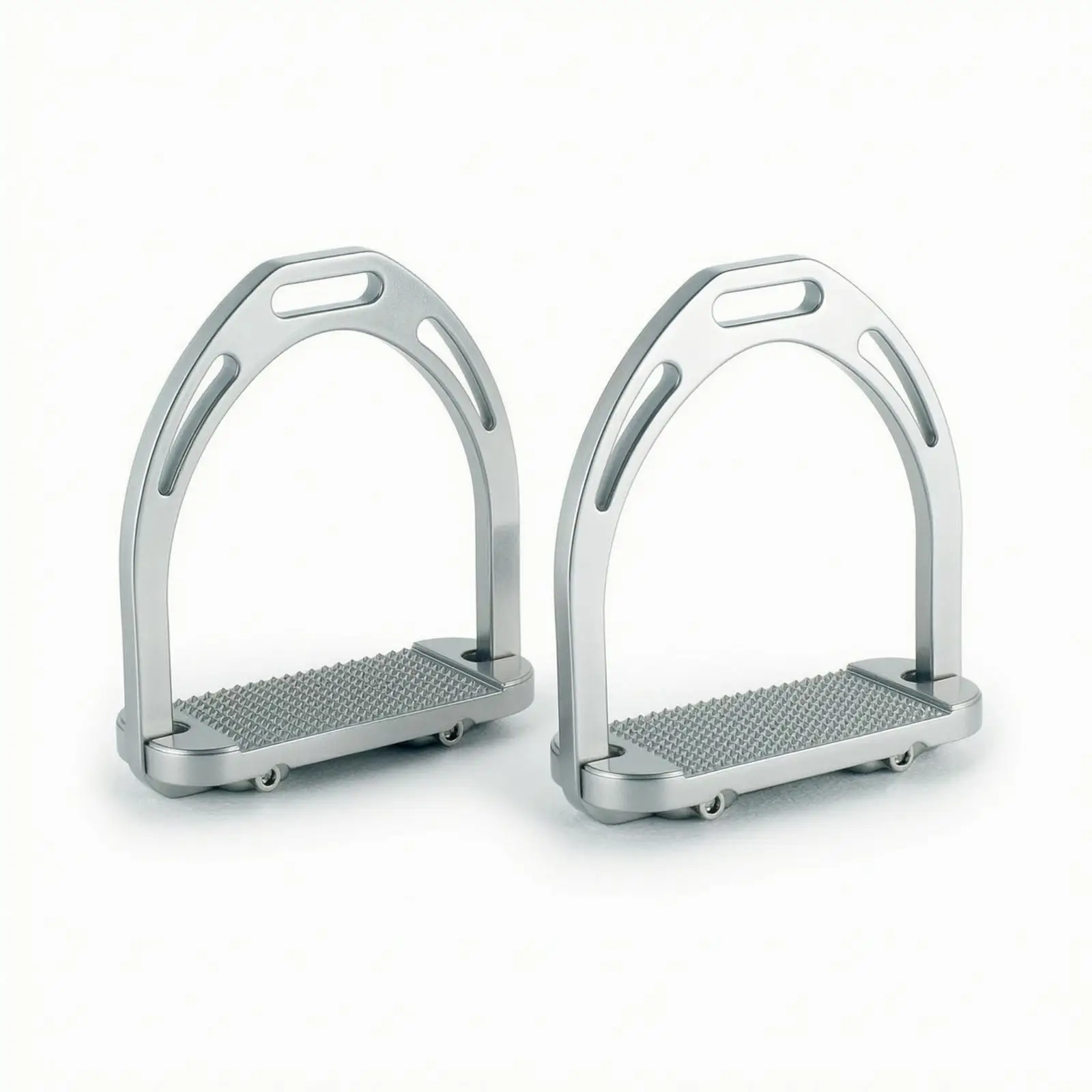 Stirrups with Textured Footbed Lightweight Aluminum Stirrups Comfortable