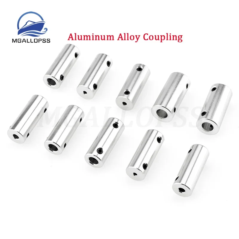 1pc Rc Car Boat  Aluminum Alloy Coupling for Metal Drive Shaft Connector Motor Shaft  rc cars for adults