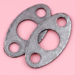 2pcs/lot Exhaust Muffler Gaskets For Honda GX35 GX35NT HHT35S UMK435 Trimmer Brush Cutter Lawn Mower Engine Spare Part