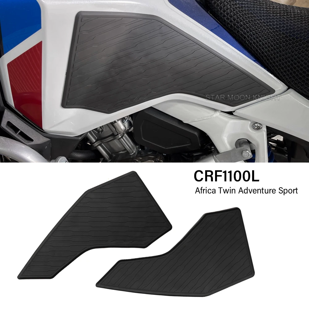 Motorcycle Sticker For Honda Africa Twin CRF 1100 L  Adventure Sports CRF1100L ADV Non-slip Side Tank Pad Anti Scratch Decal