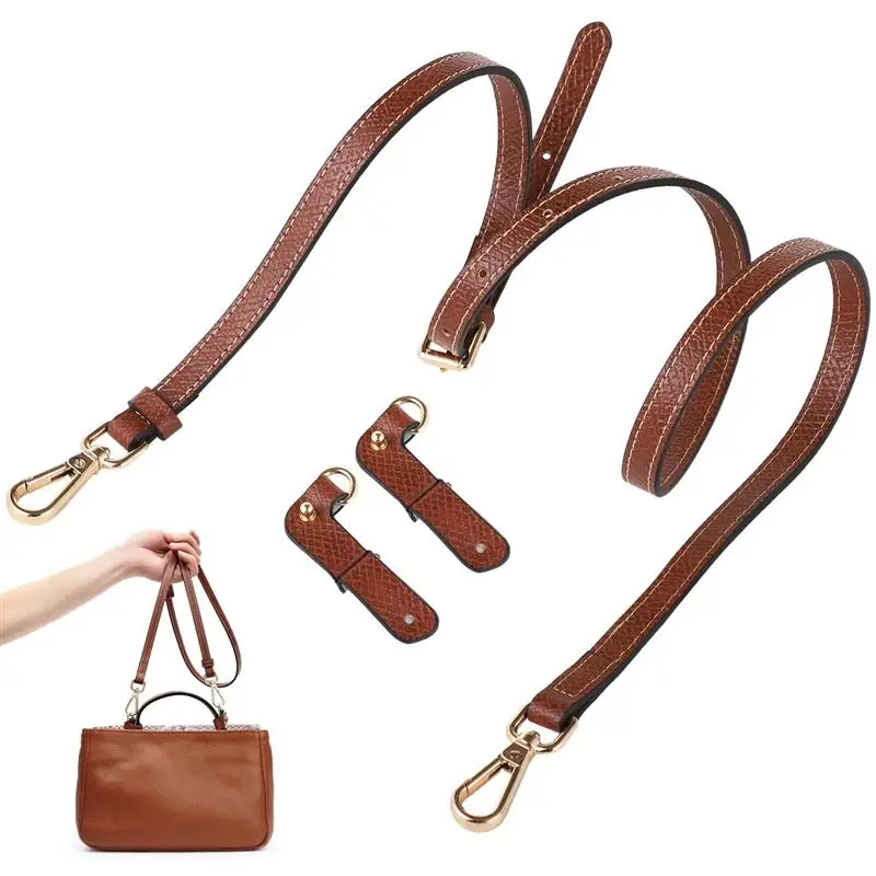 

Bag Straps Replacement Compatible With Longchamp Bags 37.4-45.3 Inches Crossbody Leather Handbag Shoulder Strap Adjustable