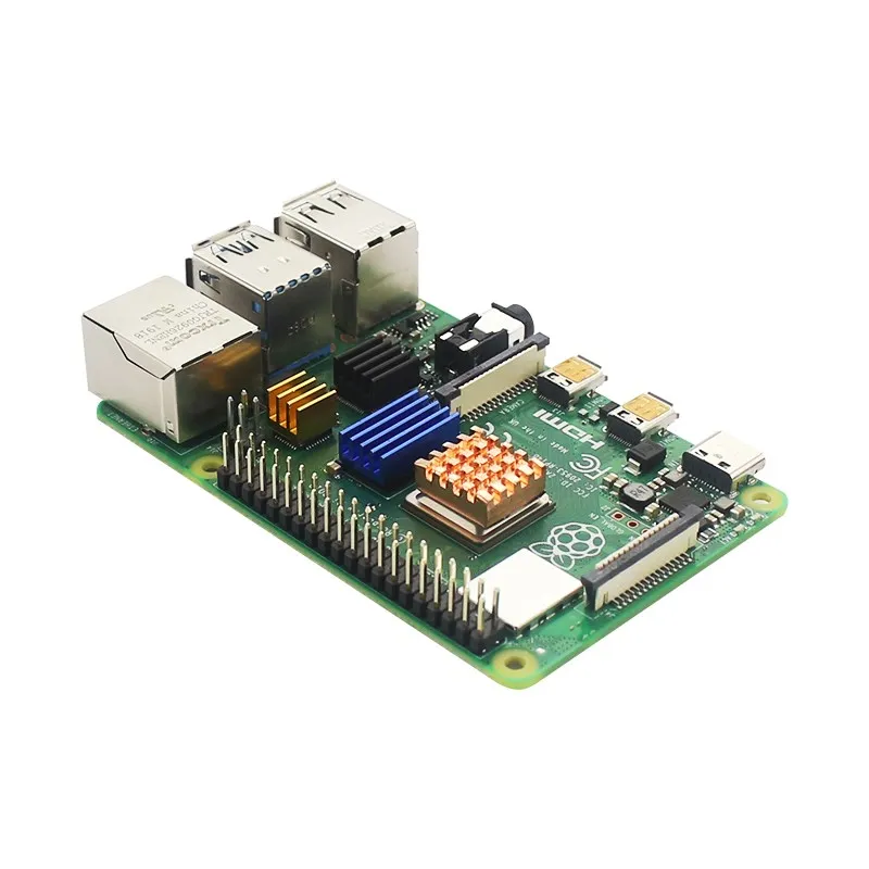 Oryginalny zestaw Raspberry Pi 4 Model B 2 4 8 GB + obudowa + 32 64 128 GB karta TF + zasilacz + wentylator + radiator + kabel wideo dla Pi 4