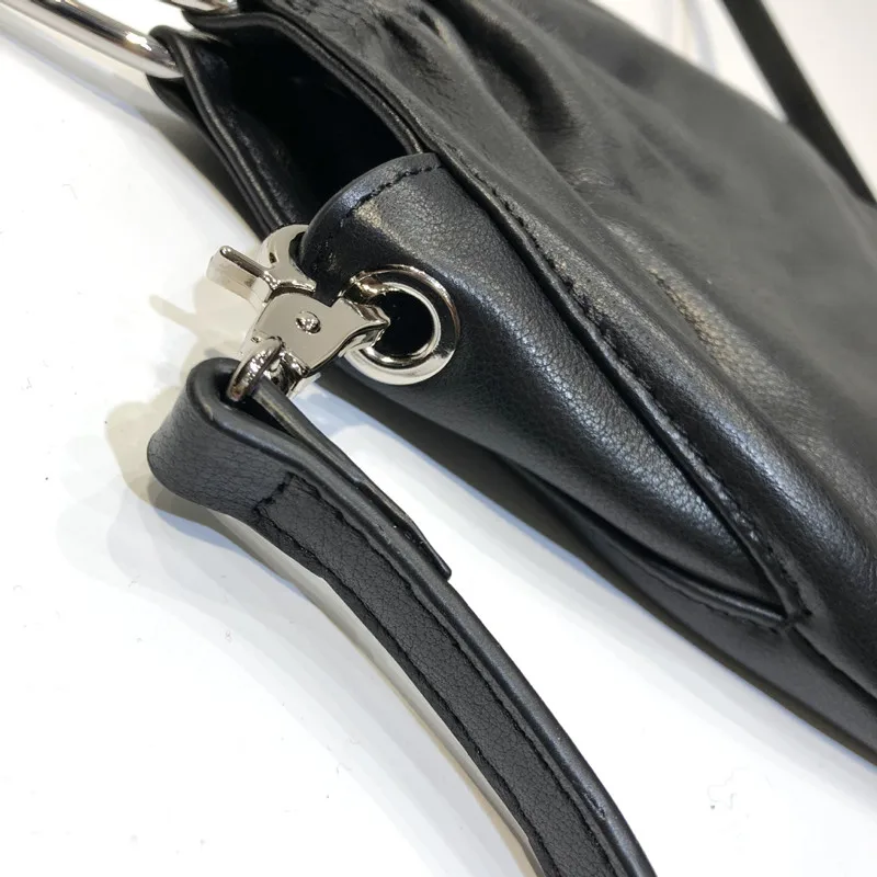 Women Genuine Leather Handbag Handmade Soft High Quality Cowhide Single Shoulder Bags Female Bucket Portable Crossbody Hand Bag