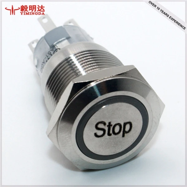 

Automatic Cutting Table Parts for Yin Cutting Table 5N 7N 7J Machine Stop Button Metal Push Button