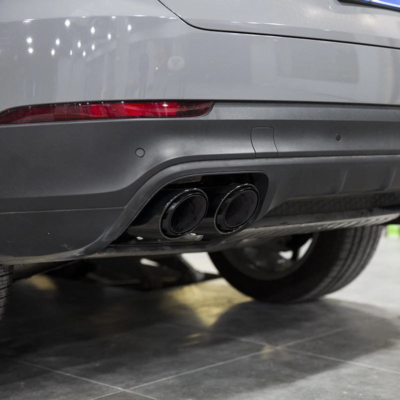 

FOR 18-24 Porsche New Cayenne Original Factory Sport Valve Exhaust with Center Console Screen Control, Black Tail