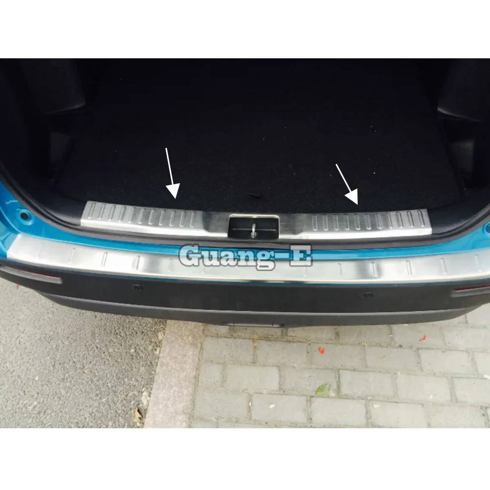 For Suzuki Vitara 2016 2017 2018 2019 2020 Car Cover Stainless Steel Built Rear Bumper Trim Plate Lamp Frame Threshold Pedal