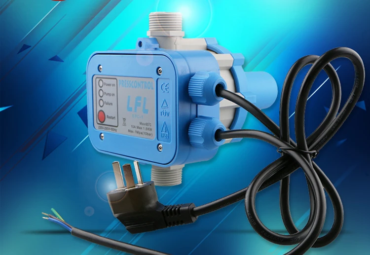 Automatic water pump controller, booster pump, water flow, water pressure, electronic pressure switch, household intelligent