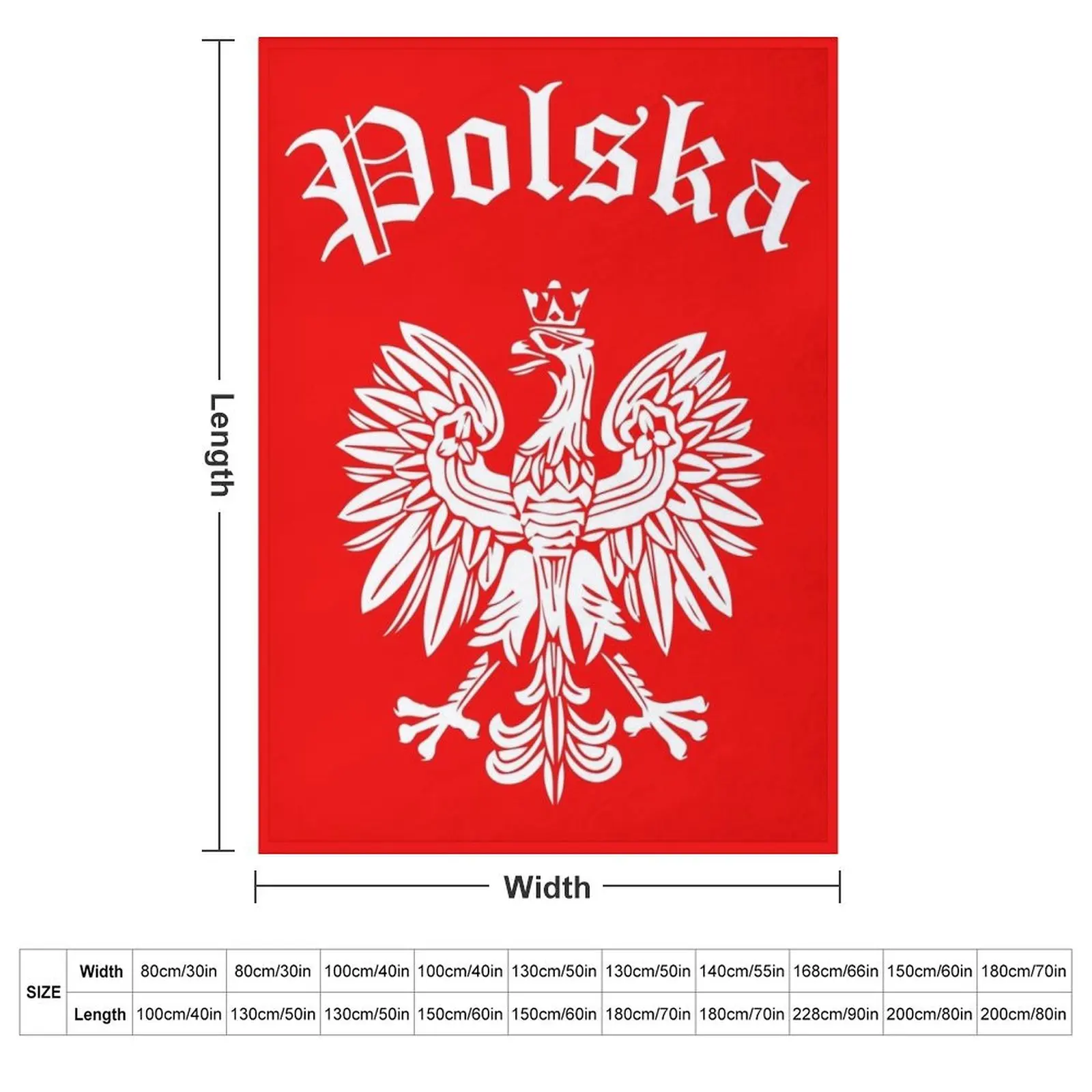 Polska Throw Blanket Stuffeds Thin Luxury Throw Soft Plaid Plaid Luxury Brand Blankets