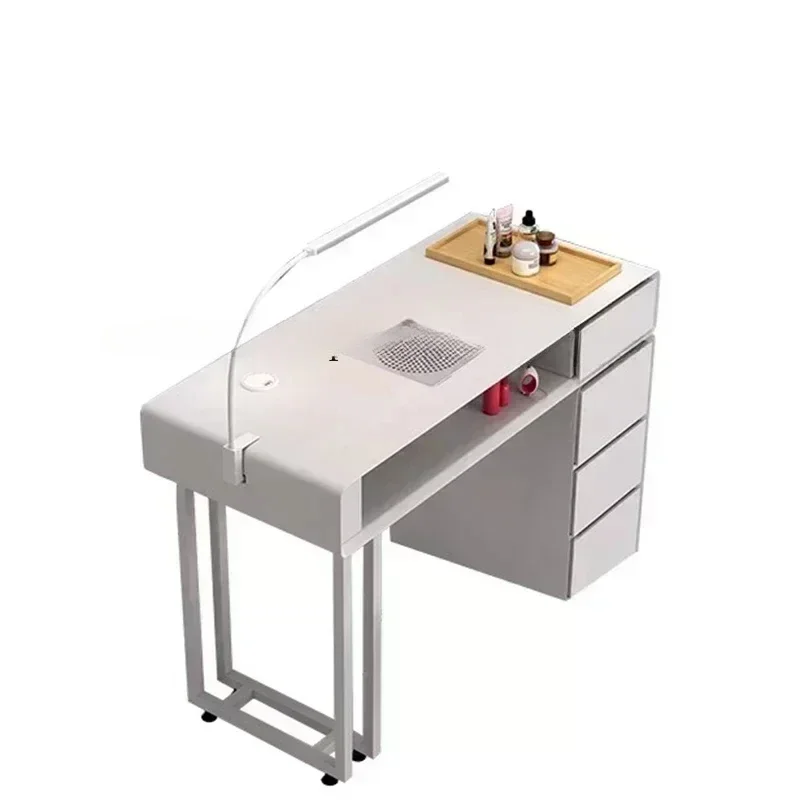 

Professional Manicure Table Cleaner Aesthetic Women Beauty Nail Tech Table Prosthetic Pedicure Mesa Nail Bar Furniture