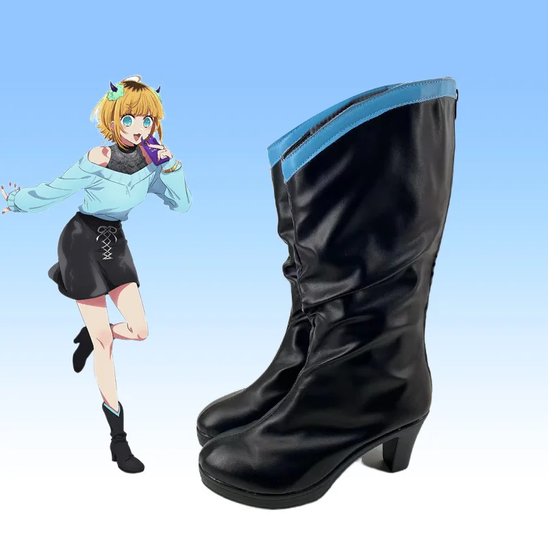 

OSHI NO KO Arima Kana Cosplay Shoes Game Short Boots Anime Carnival Party Halloween Christmas Arima Kana Cosplay Made Shoes