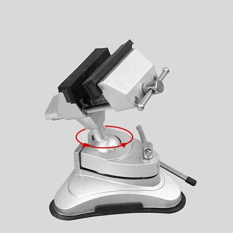 360 Degree Rotation Table  Vise Suction Cup Screw Repair Tool Vice Clamp Woodworking Table Vise  Clamp Grinder