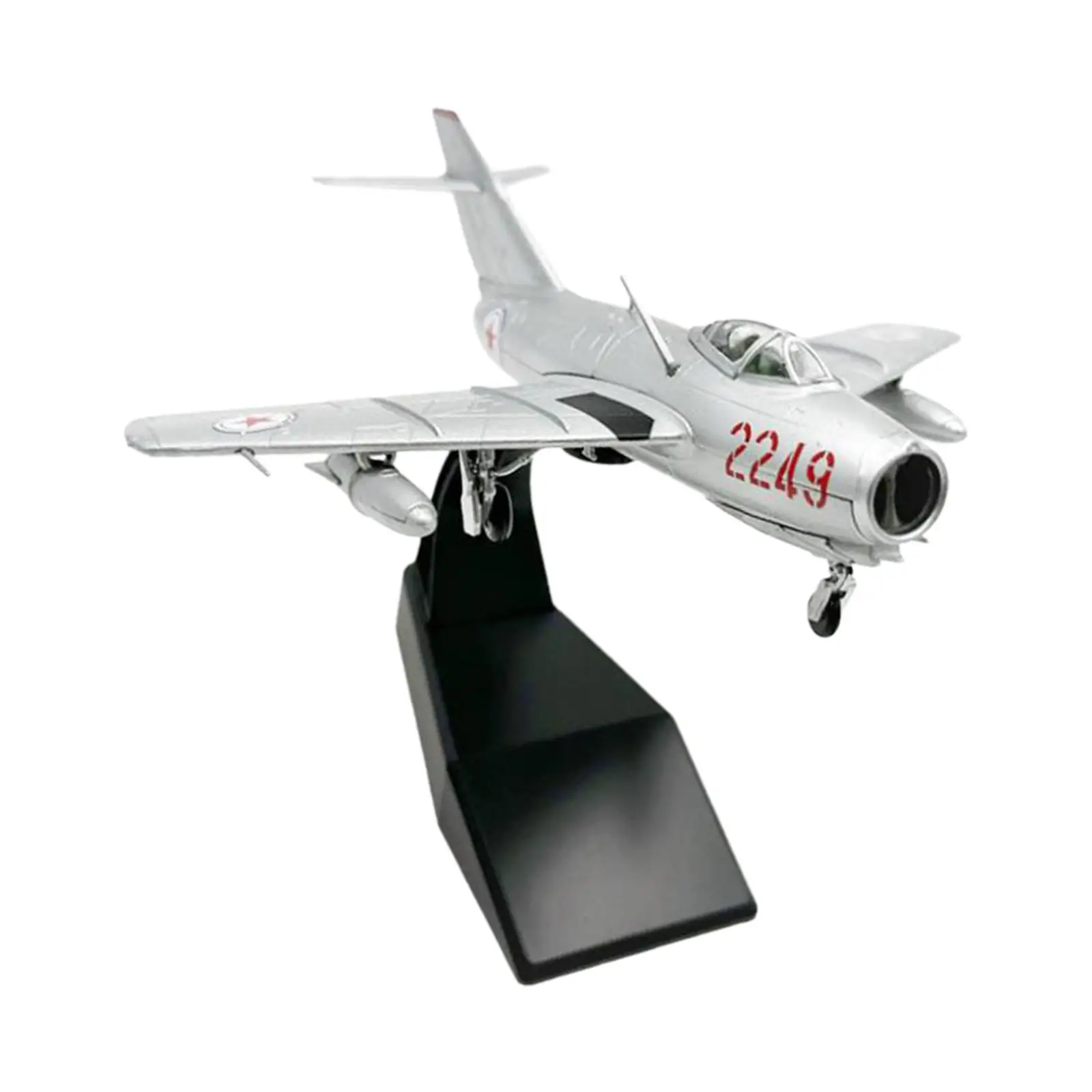 Modèle d'avion avec présentoir, décoration britannique, alliage, avion rétro de simulation, étagère, meuble TV de bureau, ornement, bar, 1:72