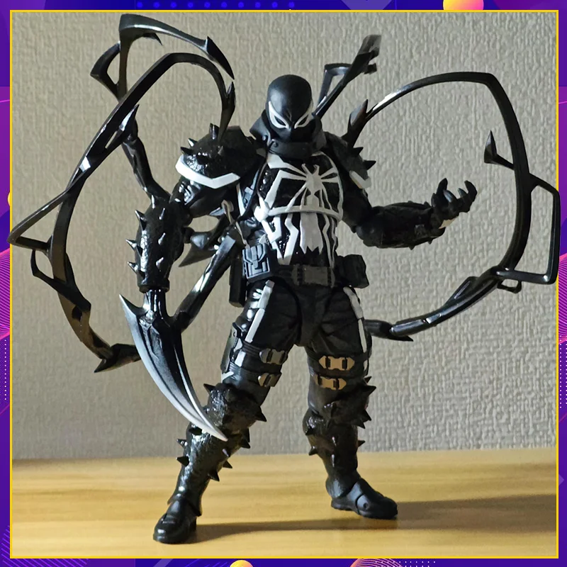 

In Stock Ct Toys Agent Venom Amazing Yamaguchi Agent Anti Venom Figure Spiderman Anime Action Figure Customized Gifts Toys