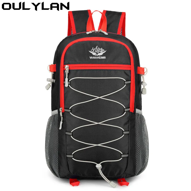 Oulylan Outdoor Camping Bag Climbing Bag Backpack Waterproof Tactical Bag For Hiking Climbing Trekking Men Women Sports Bags