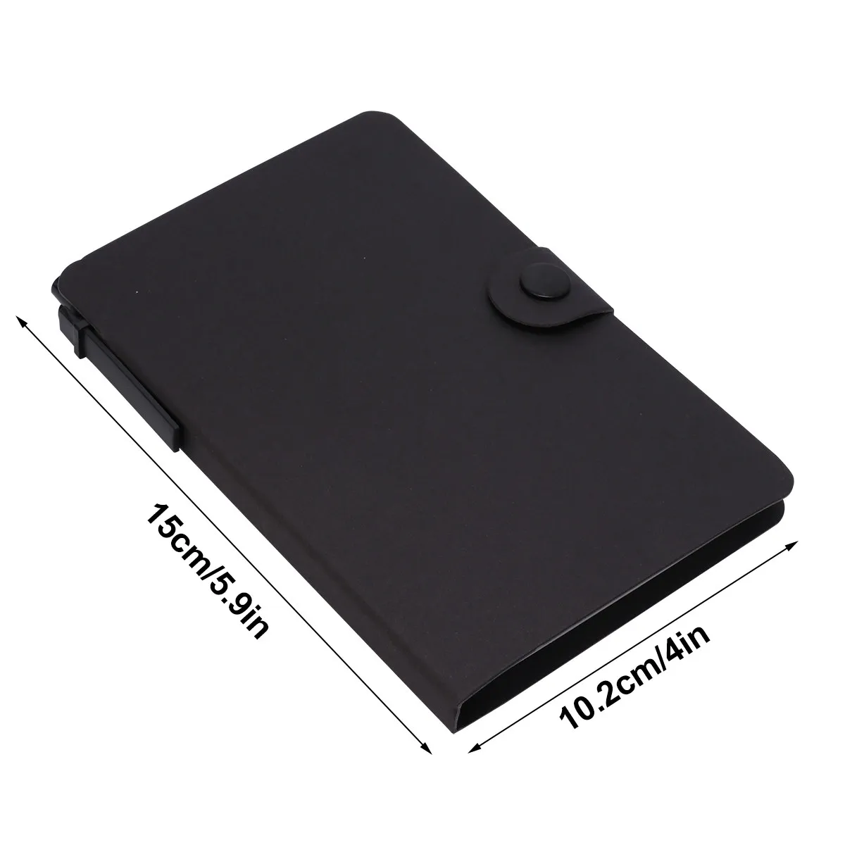 1Set Sticky Memo Notebook Kraftpaper Cover Self-Stick Notes Index Tabs Flags Portable Notepad for Notes Messages Daily Use