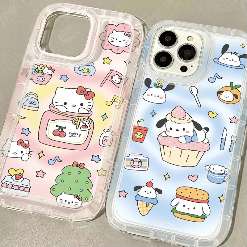 ł Sanrio Rabbit My Melody Case dla Xiaomi 13T 12T 14 13 12 12X 12S 11 10 Lite 11i POCO X3 NFC X4 GT X5 F3 F4 F5 Pro M4 M5S Capa