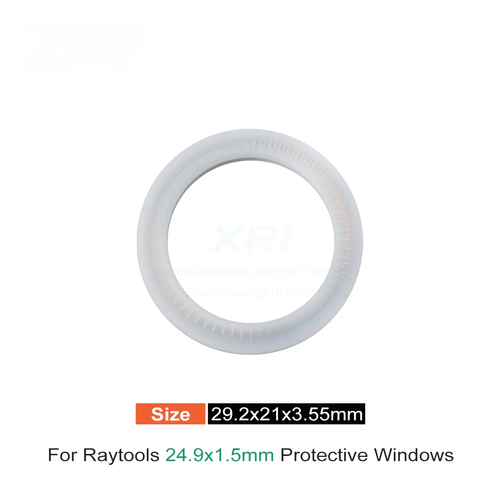 Raytools Laser Sealing Ring for 24.9x1.5 27.9x4.1 37x7mm Protective Windows Original BM109 BT240 BM111 BM114 Cutting Heads Parts