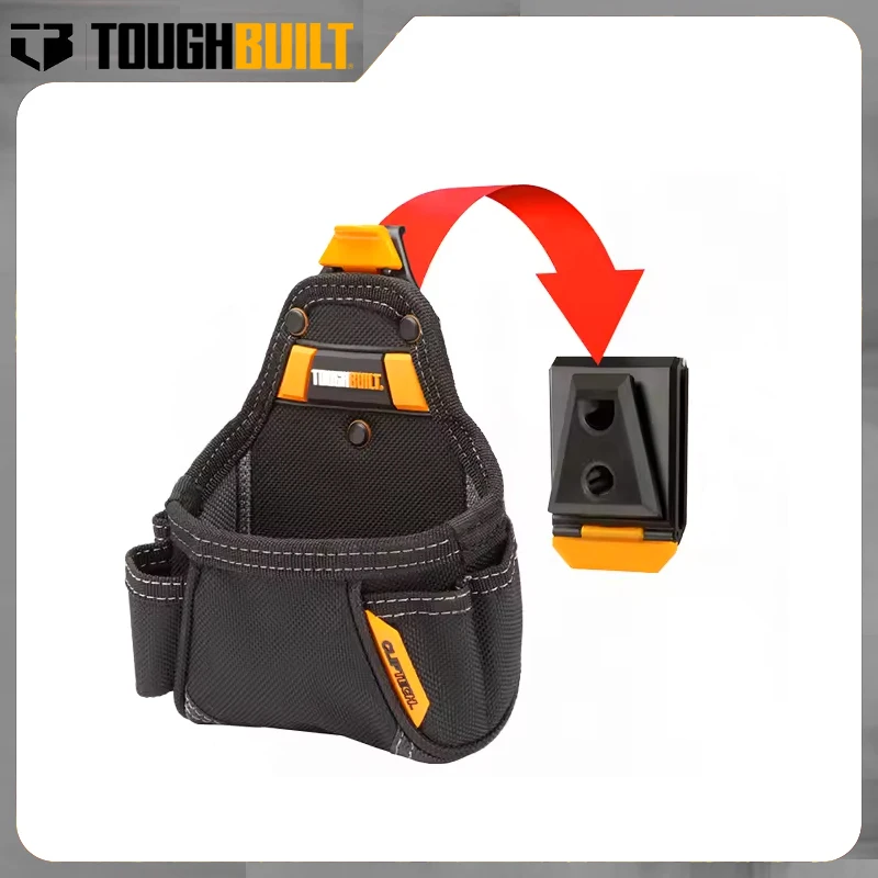 TOUGHBUILT TB-CT-25 Tape Measure / All Purpose Pouch Portable Storage Hand Tool Bag Belt Pouch Power Tool Accessories
