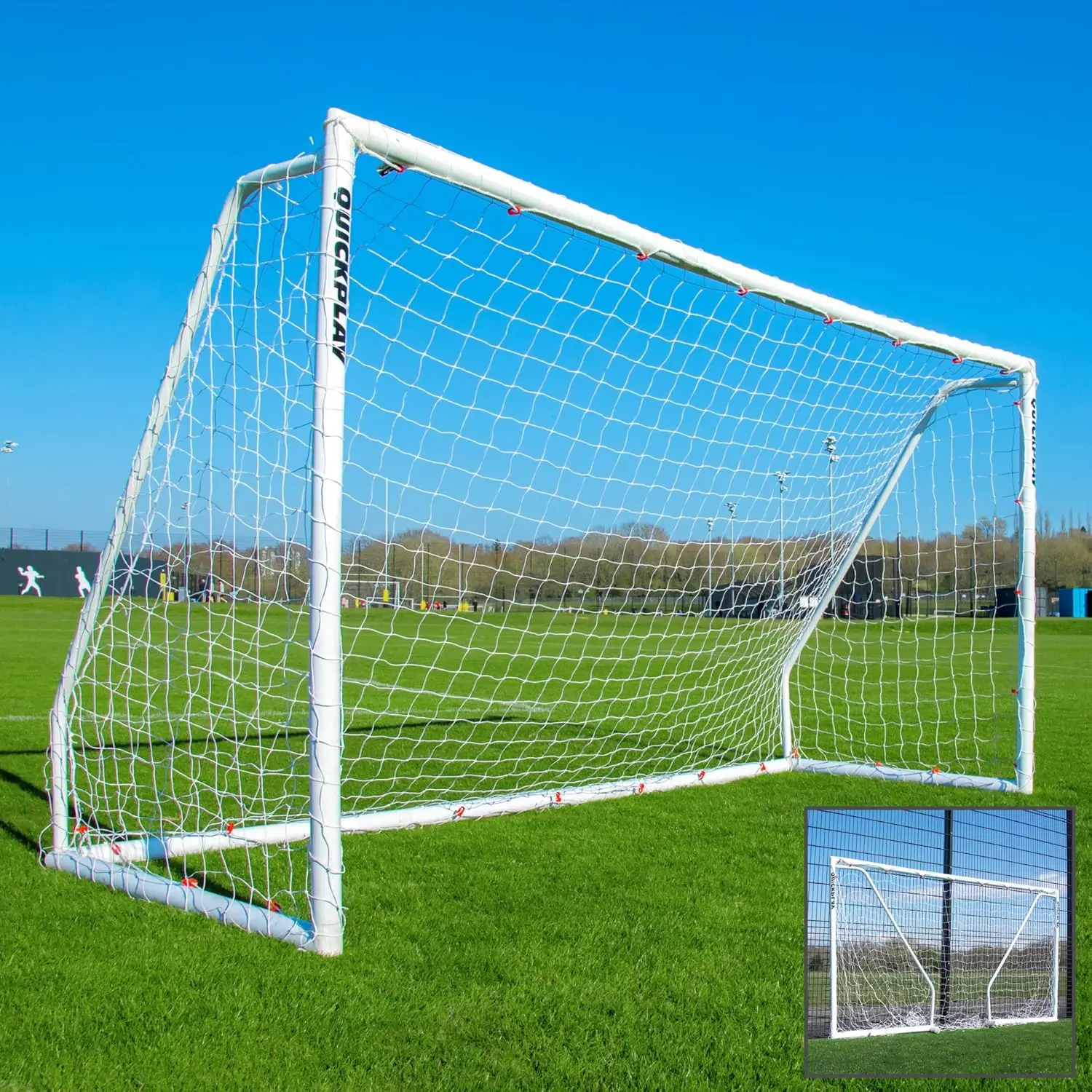 Match Soccer Goal | The 30 Second Folding Soccer Goal Match Standard [Single Goal] The Best Weatherproof Soccer