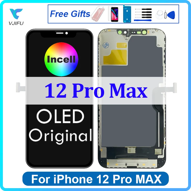 OLED OEM Screen For iPhone 12 Mini Pro Max LCD Display Touch Screen For iPhone 11 Ecran Digitizer Assembly Replacement Repair