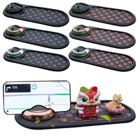 Car Dash Grip Pad Multifunctional 360 Degree Rotating Car Phone Holder Anti-Shake Dashboard Pad for Cell Phones Keys Glasses