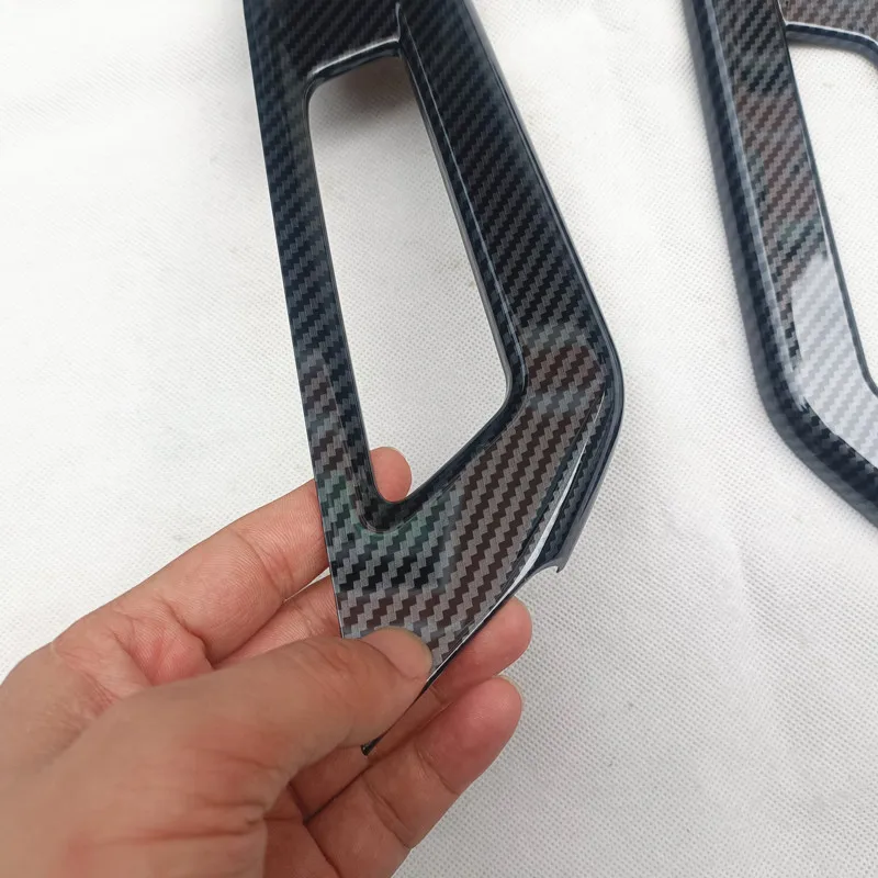 For VinFast VF 3 VF3 2024 2025 Interior Car Accessories Window Motor Armrest Sticker Cover Trim ABS Imitation Carbon Fiber #2