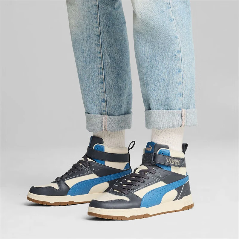 

Puma genuine Winter New Men's and Women's Mid-Top Patchwork Durable Casual Shoes 385839-30