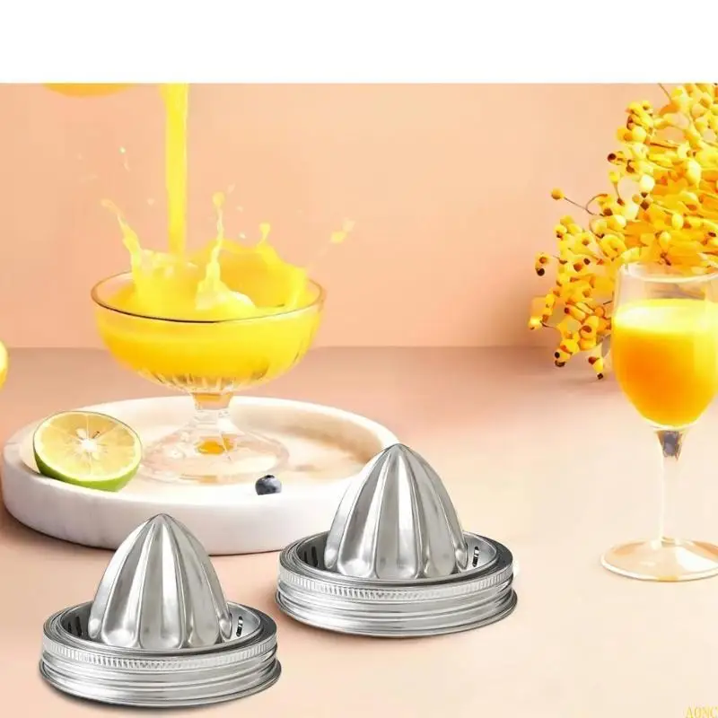 A0NC Manuale in acciaio inossidabile Sprecatore frutta frutta Squeezer Pressing Cover per succo frutta