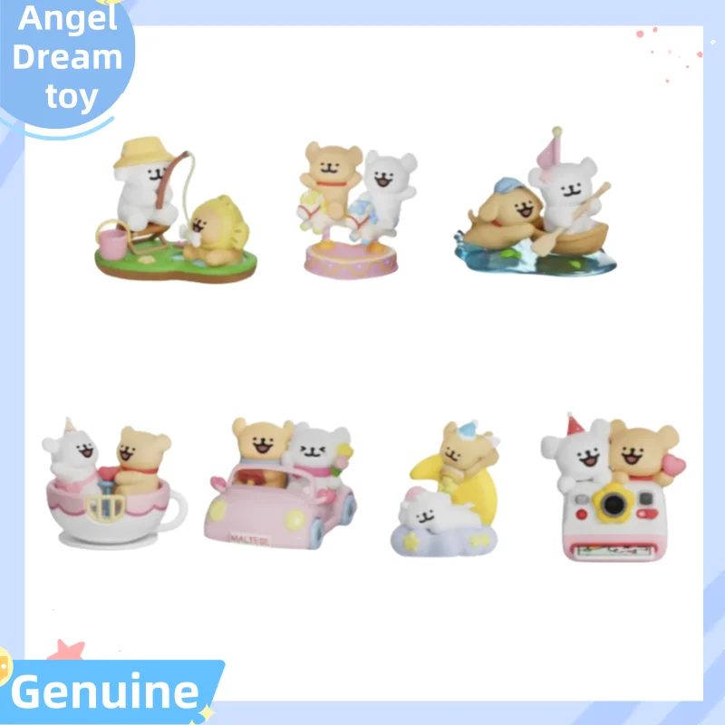 

New Genuine Line Puppy Happy Outing Series Blind Box V3 Generation Cute Desktop Ornament Surrounding Toy Girl Birthday Gift