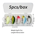 5pcs Lures with box
