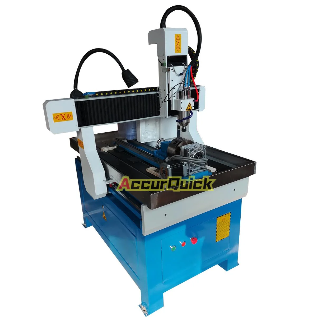 4 Axis CNC Router 6090 Metal Wood Engraving Milling Carving CNC Engraver